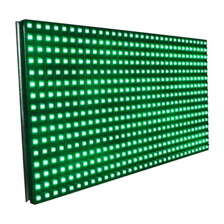 สินค้า ป้ายไฟวิ่ง led moving sign green